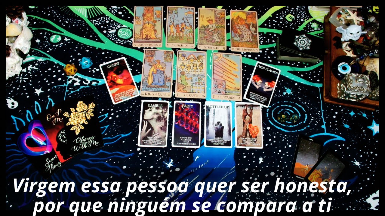 Virgem 3ºdec essa pessoa quer ser honesta, por que ninguém se compara a ti 