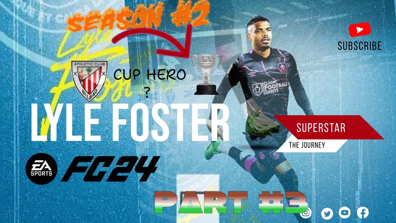 Lol R. Foster LYLE FOSTER SUPERSTAR JOURNEY EAFC24 #LA LIGA #LEAGUE CUP - YouTube