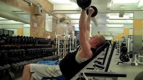 Self Made Exercise Index:  Incline BB Frontal Raises