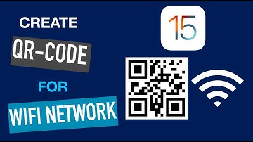 How To Create QR Code Of Wi-Fi Network On iPhone