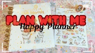 Happy Planner Spring Plan With Me | 1st Week of April into Easter 🐣 