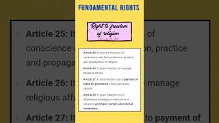 Right To Freedom Of Religion