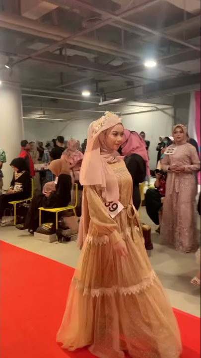 Fashion show busana muslim Lebaran✨