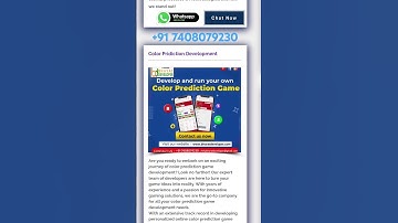 Color Prediction Game Development By Bharat Developer Powered By Ridixo Software Private Limited