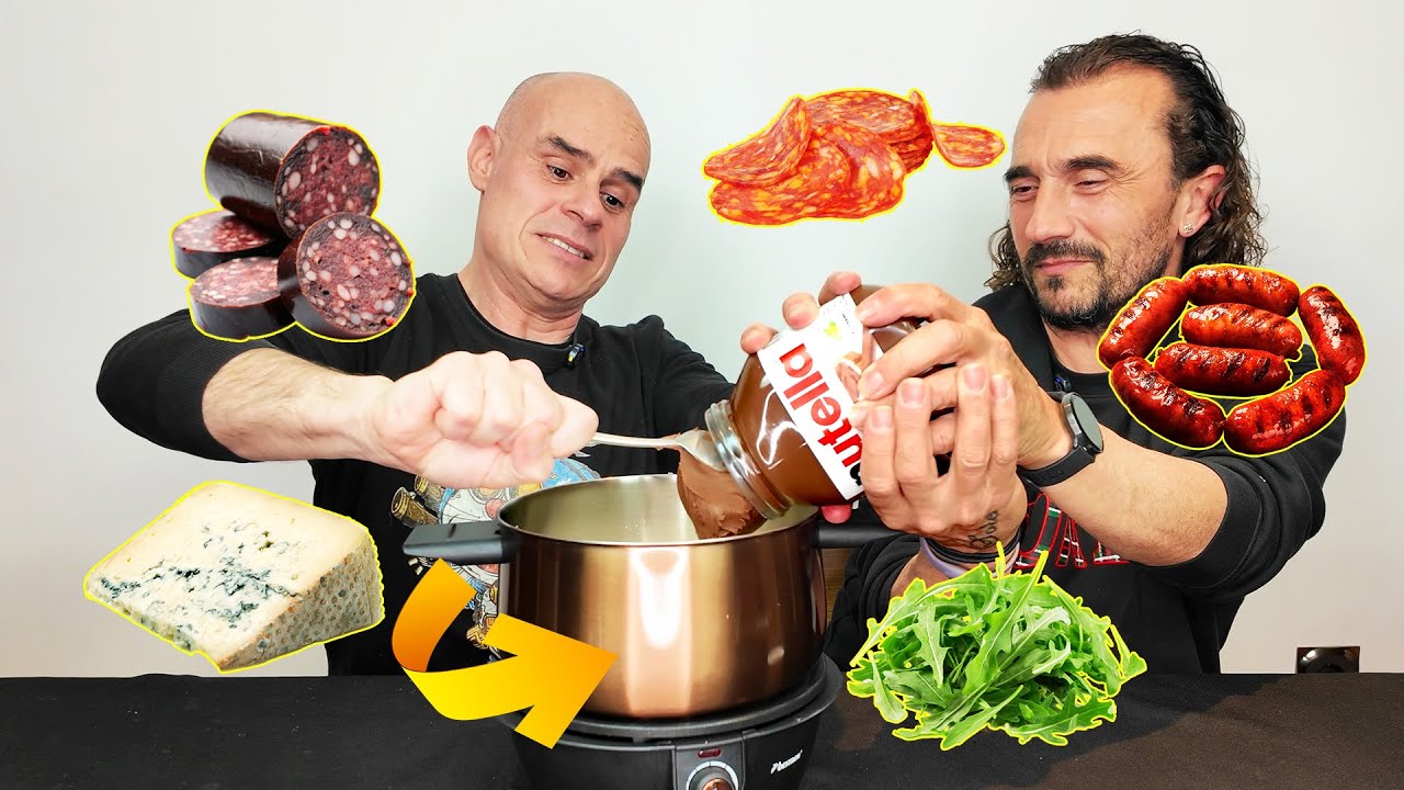 ¡Probamos COMBINACIONES ABSURDAS con NUTELLA… y UNA FUNCIONÓ!