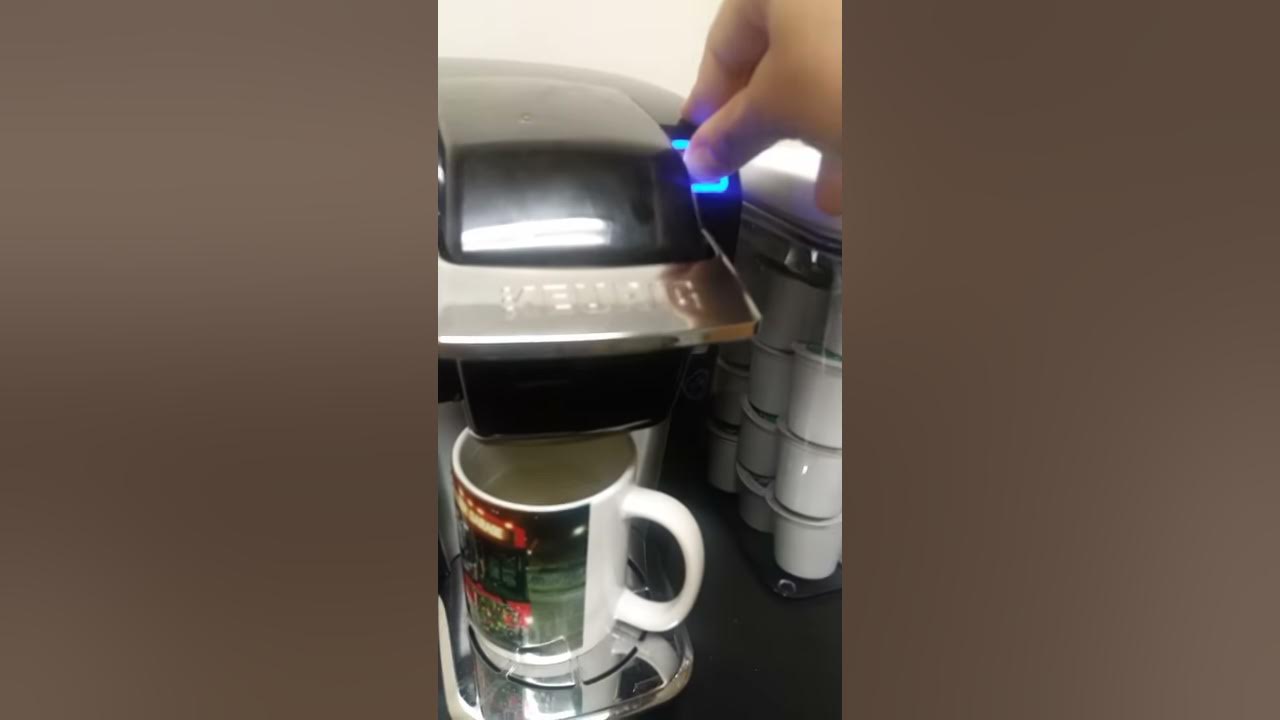 Keurig K15 how to empty the water YouTube