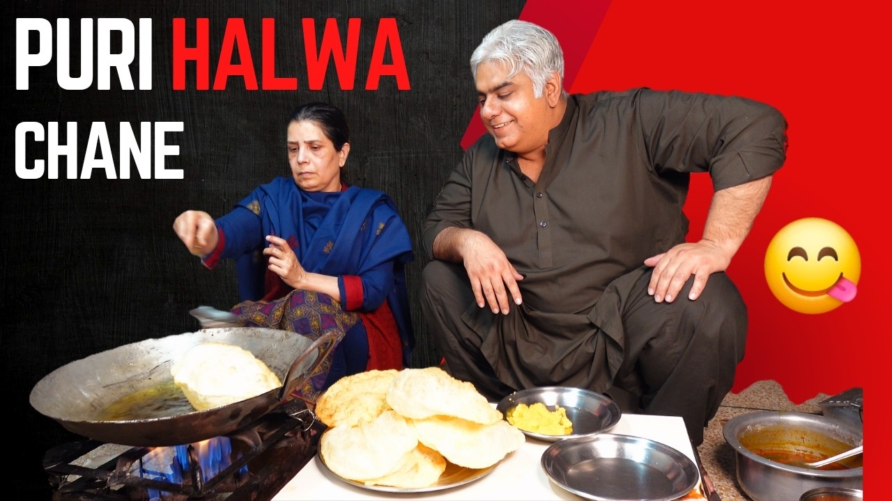 🔥Puri Halwa Chana: The BEST Recipe You’ll Ever Try! 😋 | Breakfast Recipe |Step-by-Step Tutorial