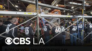 Star Treks Biggest Fans Help Decorate 60Th Anniversary Float For Rose Parade