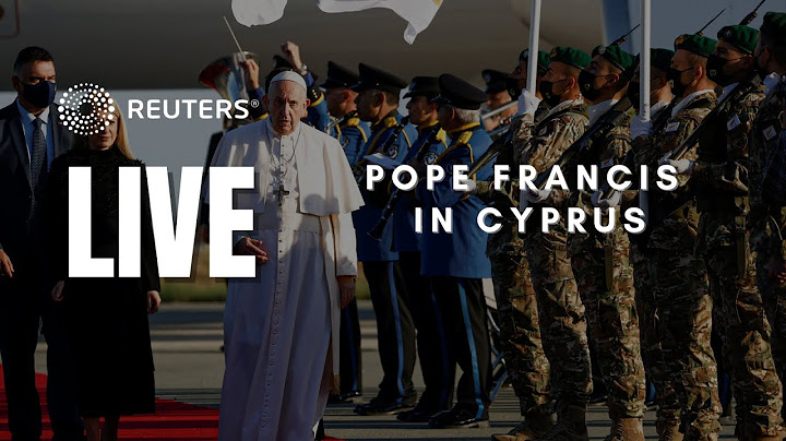 LIVE: Pope Francis arrives in Cyprus