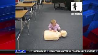 Anchor Has Laughing Attack On Air Over Baby Performing Cpr