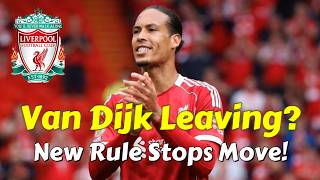 🔥 Van Dijk Exit Rumours Shut Down 🛑🔴