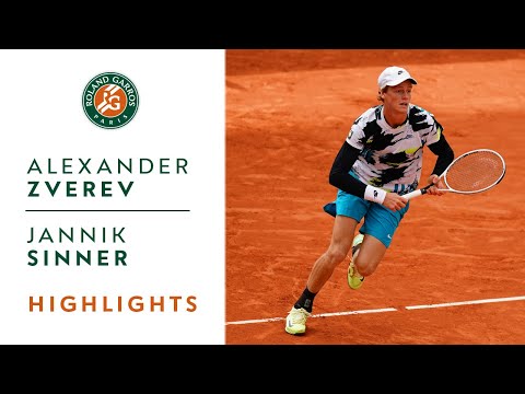 Alexander Zverev vs Jannik Sinner - Round 4 Highlights I Roland-Garros 2020