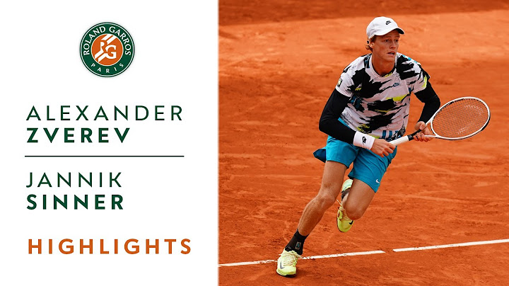 Alexander Zverev vs Jannik Sinner - Round 4 Highlights I Roland-Garros 2020