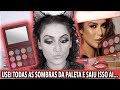 TESTANDO COM VONTADE A PALETA 12 SHADES  DA MARI SAAD! | Duda Fernandes