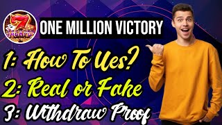 One Million Victory | Real Or Fake | Withdrawal | One Million Victory App screenshot 5