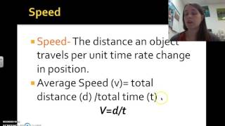 Describing Motion