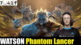 🤯 WATSON [Phantom Lancer] CARRY 7.41f  DOTA 2 HIGHEST MMR MATCH#dota2  #dota2gameplay #watson