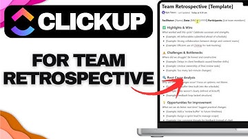 How to Use ClickUp to Run a Team Retrospective With Templates!