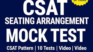 UPSC CSE HINDI CSAT ALL TOPICS MOCK TEST SERIES BY GAUTAM SIR FOR UPSC UPPCS RO ARO