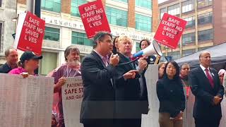 Nurses Rally for Safe Staffing