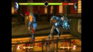 MK9 - Cyber Sub-Zero 62% X - Ray (Wall Combo)