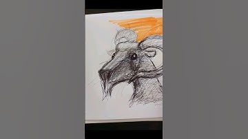 how to draw a goat #quicksketch #drawing #tutorial #howtodraw #quickdrawing