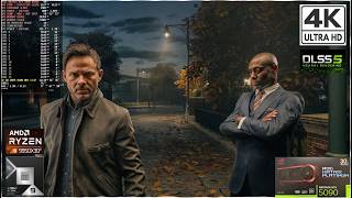 اختبار تقنية DLSS 5 للتقديم العصبي في لعبة Quantum Break | بطاقة MATRIX RTX 5090 | معالج AMD Ryze... screenshot 1