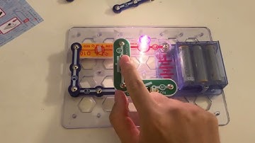Snap Circuits Beginner: Press Light Control