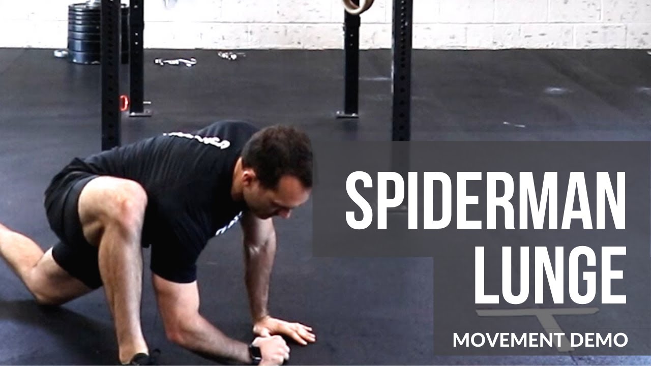 Spiderman Lunge Movement Demo - YouTube