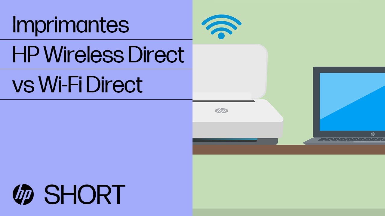 Quelle est la différence entre HP Wireless Direct et Wi-Fi Direct ? HP Support #shorts