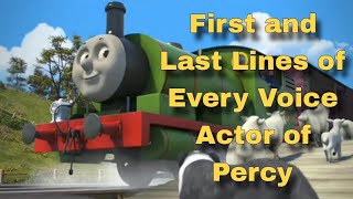 First And Last Lines Of Percy The Small Engine