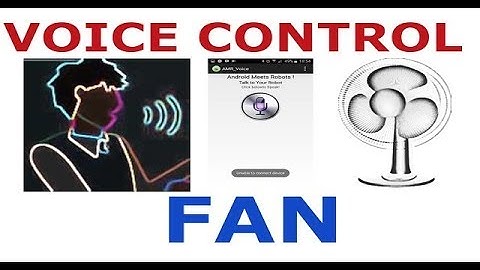 how to make VOICE control fan ; mobile control fan ; Bluetooth control fan