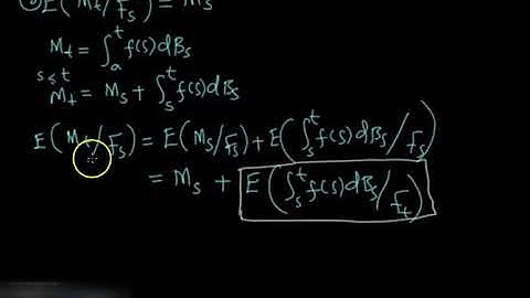 Part-1 -Example Of A Martingale Process: The Weiner Integral
