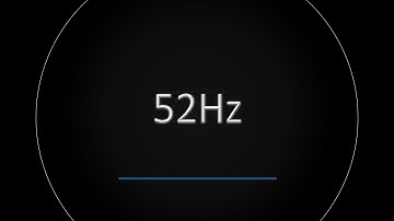 52Hz BASS Frequency BURP (Test Tone)