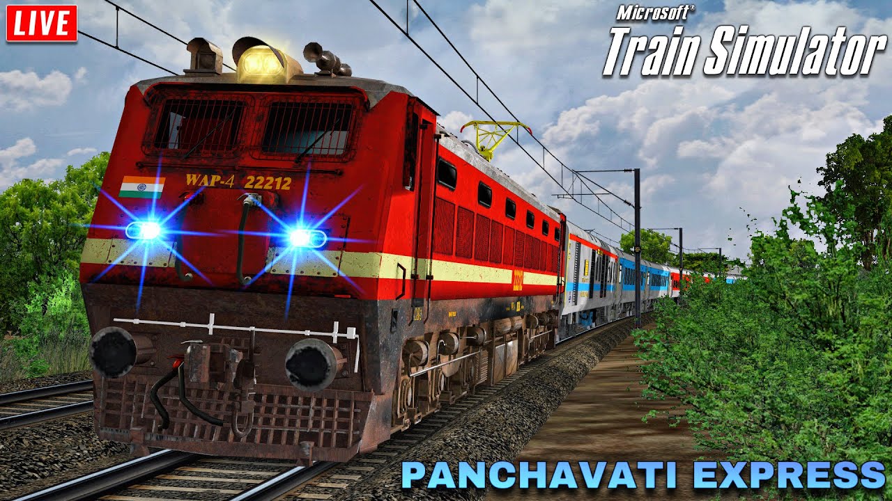 Manmad To Mumbai Journey in 12110 MMR - CSMT Panchavati Express • MSTS LIVE