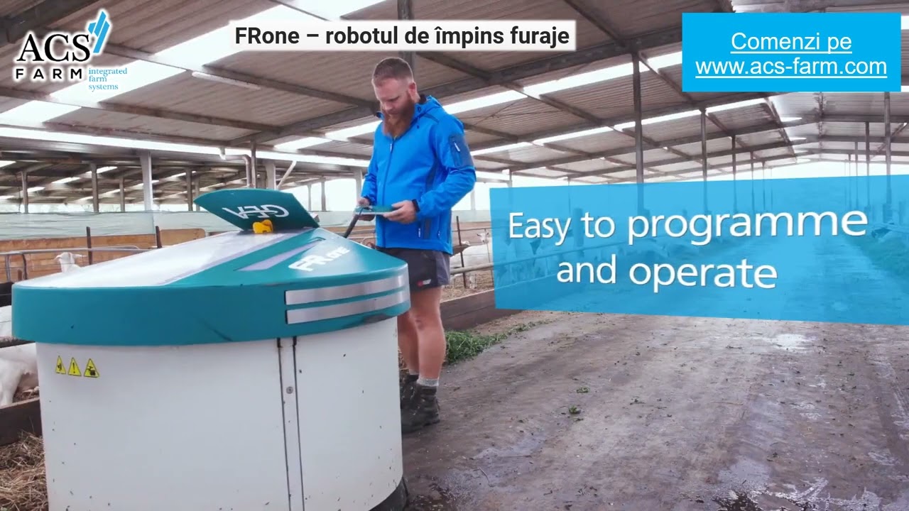 Robot de impingere furaje FRone