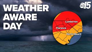 Weather Aware Day Severe Storm Risk In The Carolinas