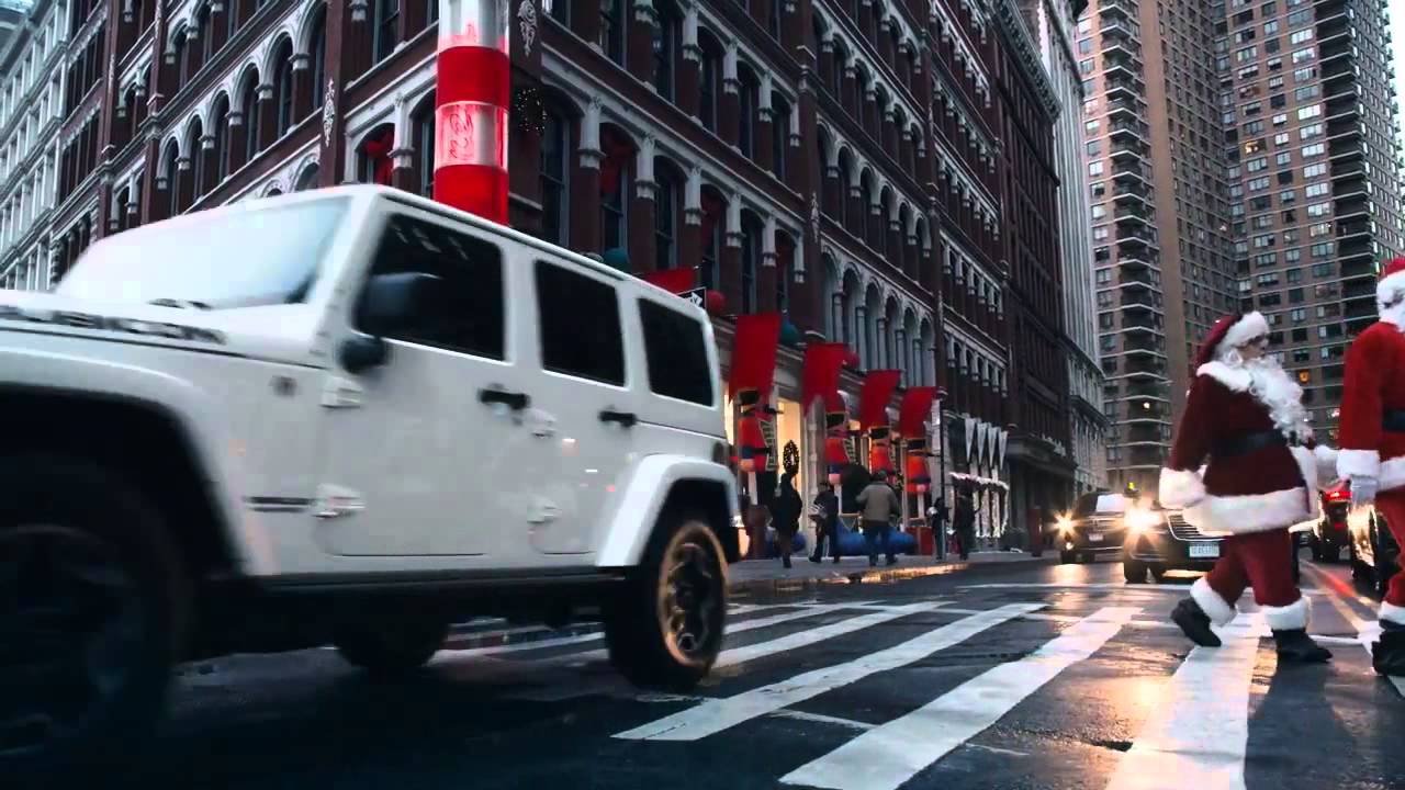Jeep Wrangler - Christmas Lights - YouTube