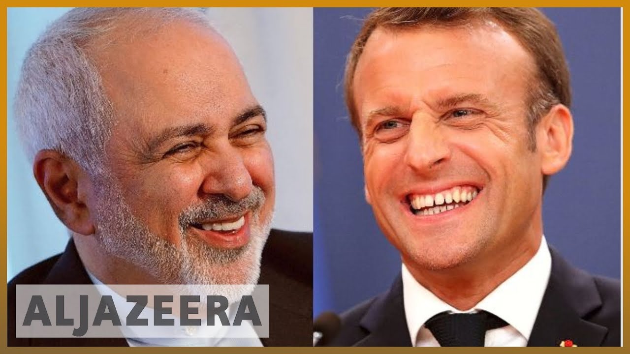 ظريف الإيراني: المحادثات النووية مع ماكرون كانت "مثمرة"