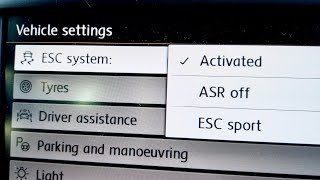 Vw F Mk7 5G Esc Sport Mode Activation
