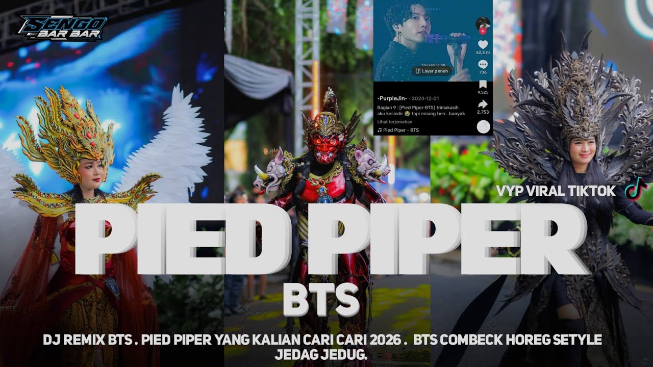 DJ_BTS PIED PIPER_ JEDAG JEDUG PARTY YANG KALIAN CARI-CARI 2026 LANGKA VYP TIKTOK!♻