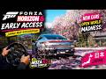 FORZA HORIZON 6 EARLY ACCESS 🔥 Japan Map + New Cars | Moza R3 Wheel Gameplay (FH6)