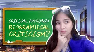Biographical Criticism