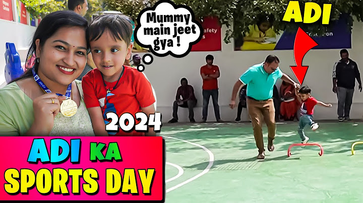 Adi ka First Sports Day Event at his School ! So many Fun Family Game !
