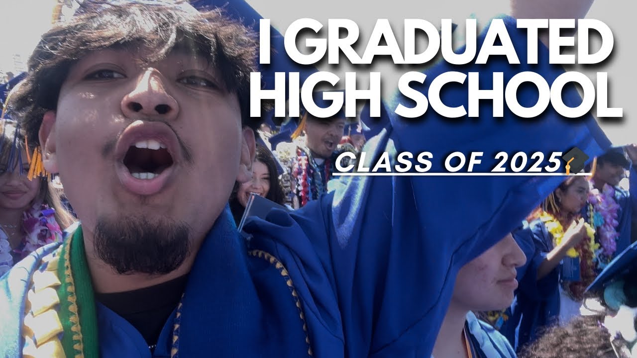I GRADUATED HIGH SCHOOL (Class of 2025) vlog 10 - YouTube