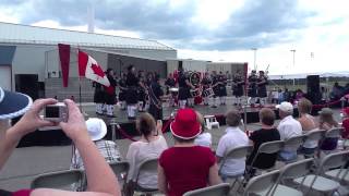 Highland Creek Pipe Band - Canada Day 2012
