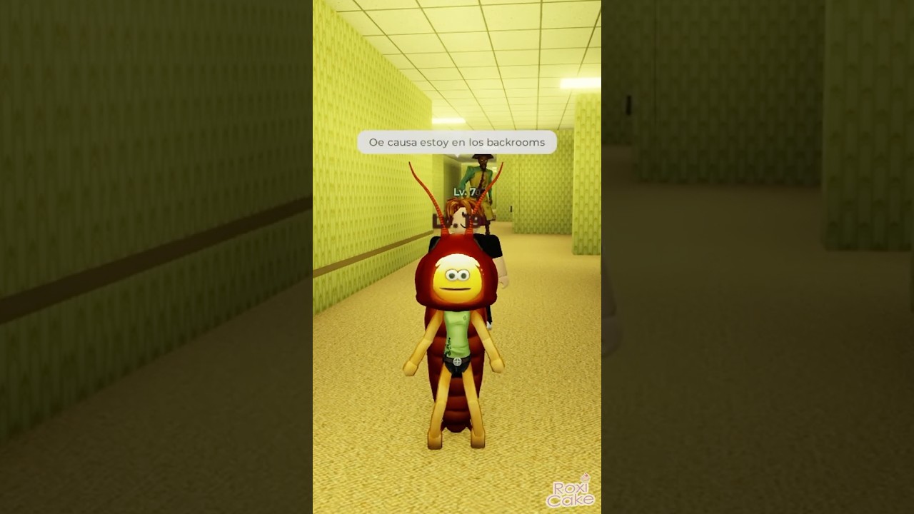 ESTOY EN LOS BACKROOMS 😝 #shorts #roblox