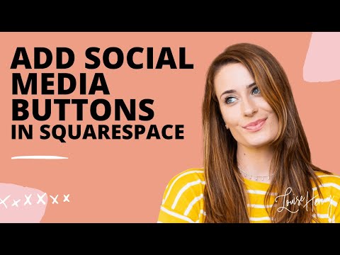 How to Add Social Media Buttons in Squarespace (Version 7.0)