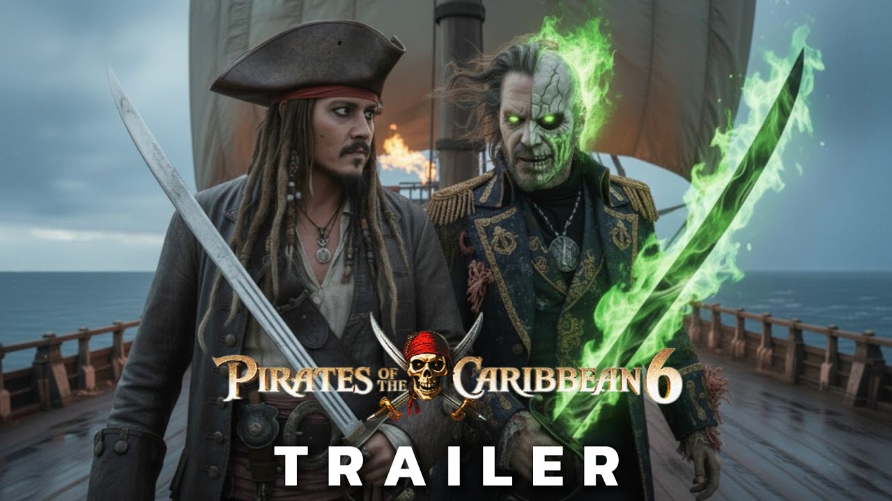 Pirates of the Caribbean 6 (2026) | Johnny Depp Returns | AI Concept ...