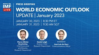 World Economic Outlook Update Press Briefing, January 2023